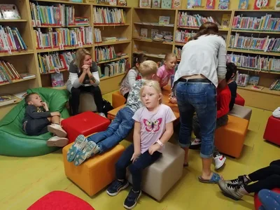 Návštěva knihovny, 25. 9. 2023