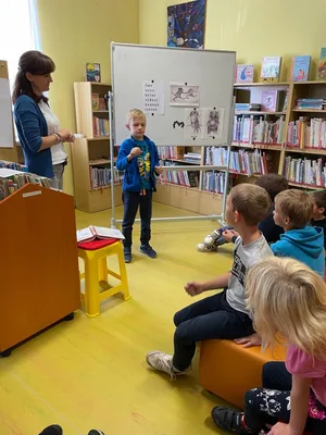 návštěva Městské knihovny, 27. 9. 2023