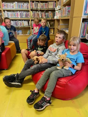 návštěva Městské knihovny, 27. 9. 2023