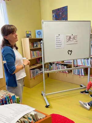 návštěva Městské knihovny, 27. 9. 2023