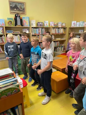 návštěva Městské knihovny, 27. 9. 2023