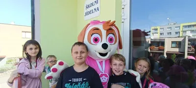 Překvapení u školní jídelny, 5. 9. 2023