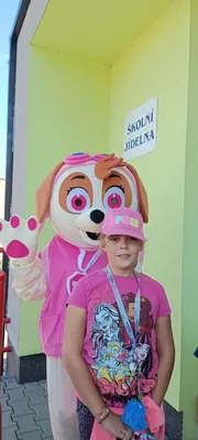 Překvapení u školní jídelny, 5. 9. 2023
