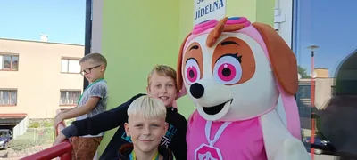 Překvapení u školní jídelny, 5. 9. 2023