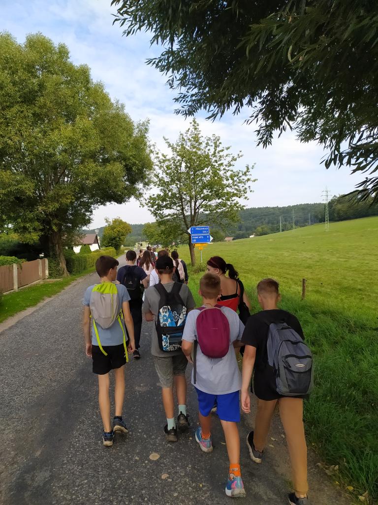 Přírodovědná exkurze údolím řeky Krounky a Novohradky směr Luže, 13. 9. 2023