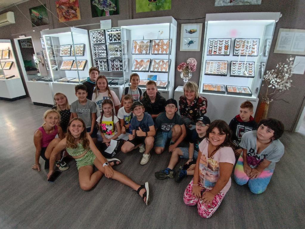 Přírodovědná exkurze: Výstava motýlů a brouků, 13. 9. 2023