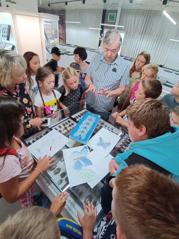 Přírodovědná exkurze: Výstava motýlů a brouků, 13. 9. 2023