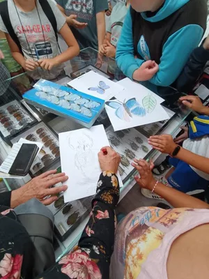 Přírodovědná exkurze: Výstava motýlů a brouků, 13. 9. 2023