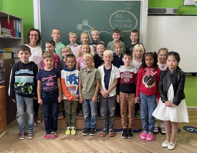 S chutí do druhé třídy, 4. 9. 2023