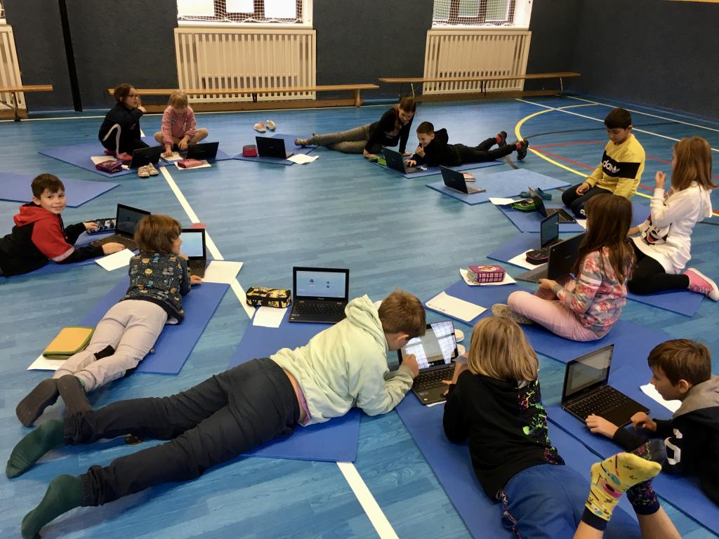 Angličtina s chromebooky, 31. 10. 2023