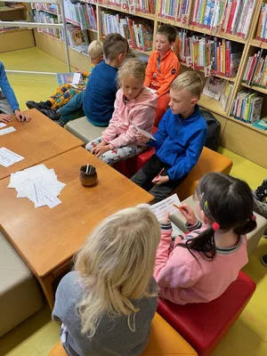 návštěva Městské knihovny, 23. 10. 2023