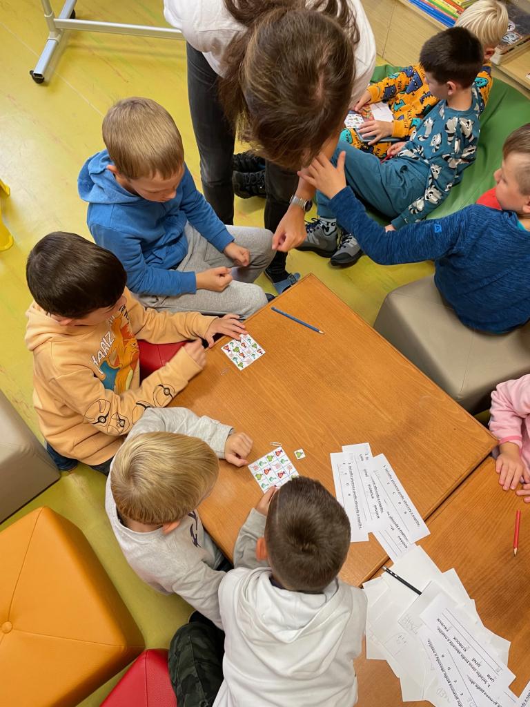 návštěva Městské knihovny, 23. 10. 2023