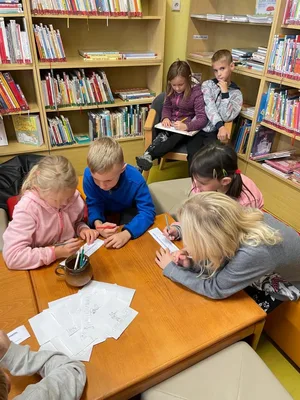 návštěva Městské knihovny, 23. 10. 2023
