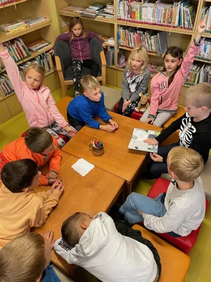 návštěva Městské knihovny, 23. 10. 2023