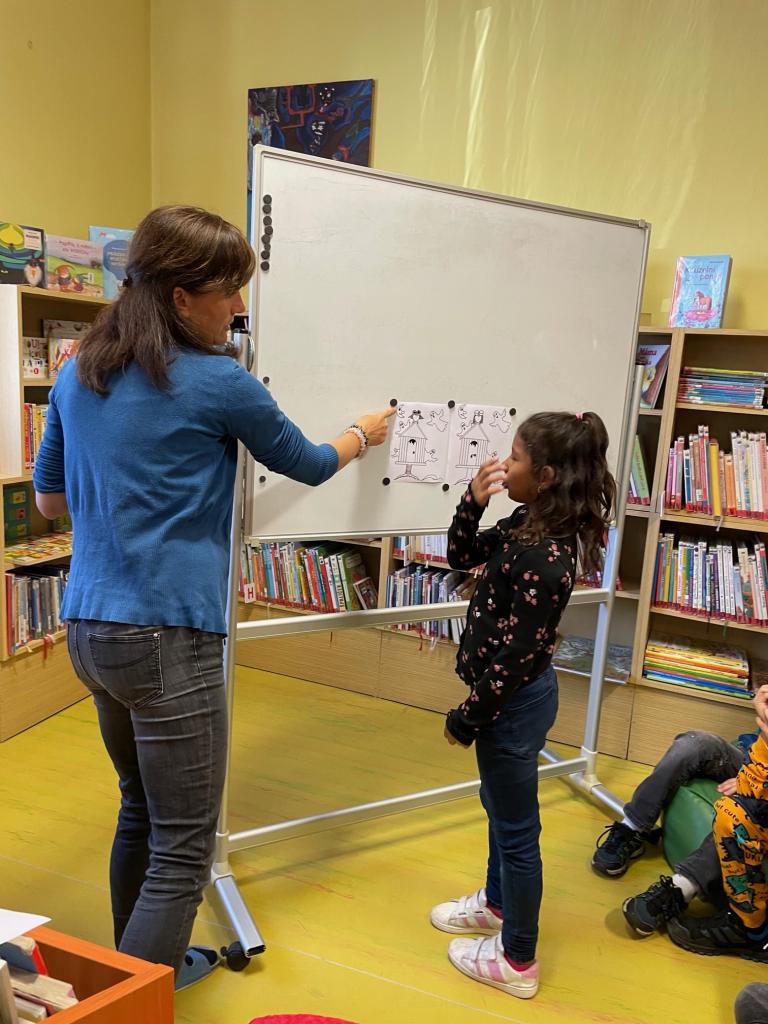 návštěva Městské knihovny, 23. 10. 2023