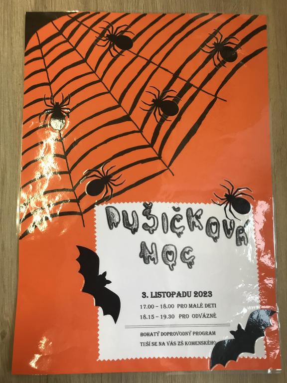 Připravujeme Dušičkovou noc, 18. 10. 2023