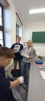 Přírodopis - Opěrná soustava: Poranění a první pomoc, 16. 10. 2023
