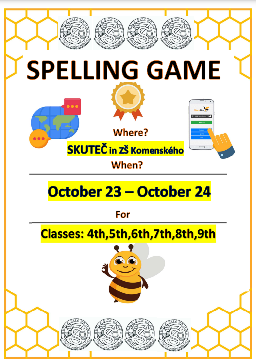 Spelling game, 12. 10. 2023