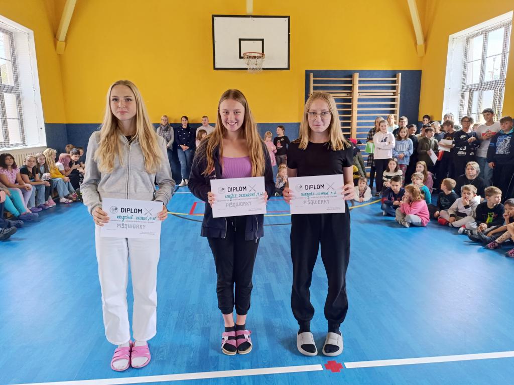 Vyhlášení soutěží a olympiád, 31. 10. 2023