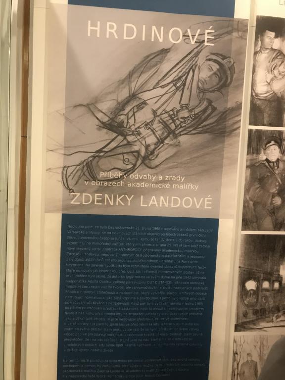 Výstava v městském muzeu - Hrdinové a Lidice, 19. 10. 2023