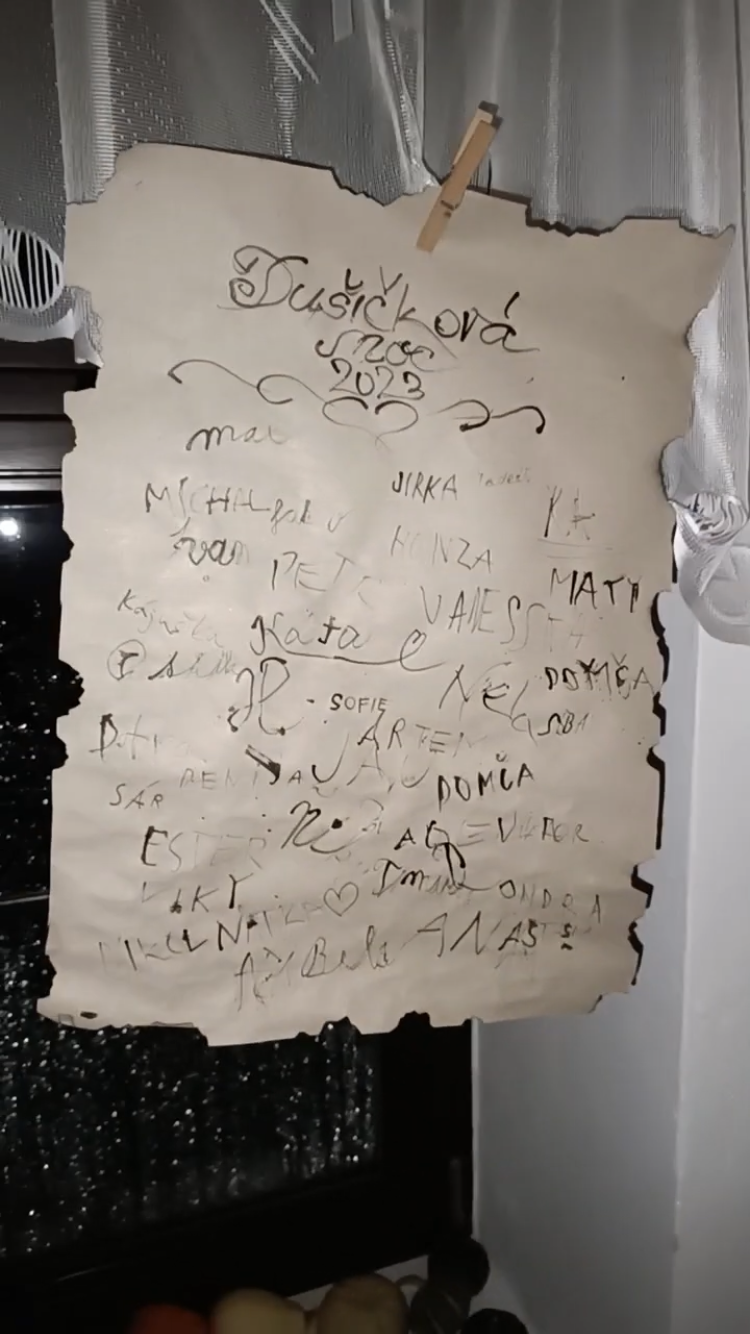 Dušičková noc, 3. 11. 2023