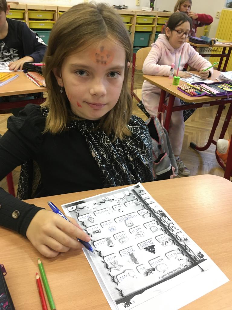 Dušičkový den ve 4. A, 3. 11. 2023