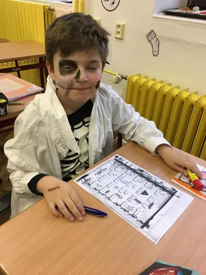 Dušičkový den ve 4. A, 3. 11. 2023