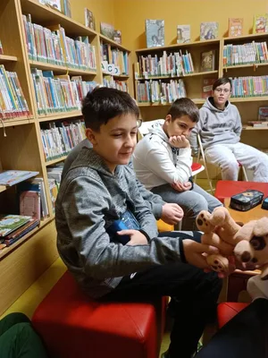 Návštěva knihovny, 13. 11. 2023