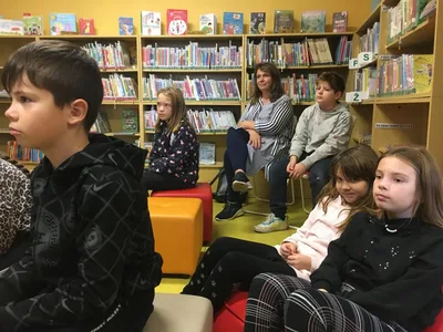 Návštěva Městské knihovny, 10. 11. 2023