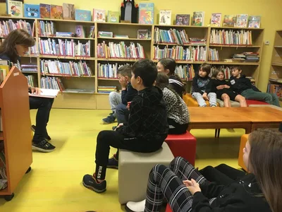 Návštěva Městské knihovny, 10. 11. 2023