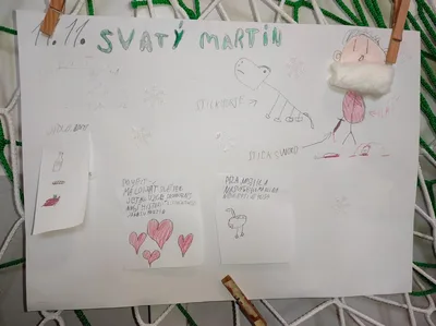 Projektová výuka - Svatý Martin, 10. 11. 2023