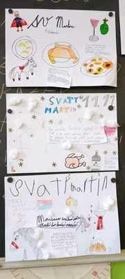 Svatý Martin - skupinová práce, 10. 11. 2023
