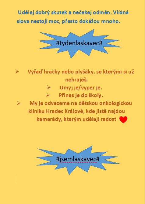 #tydenlaskavec#, 12. 11. 2023