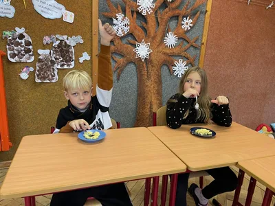 Bramborový salát ve 2. třídě, 13. 12. 2023
