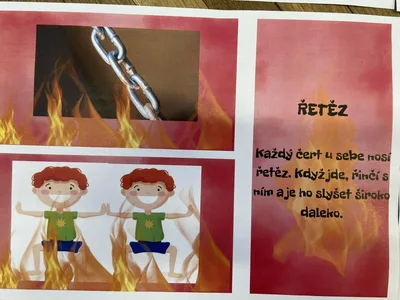 Čertovská rozcvička a tvoření čertů, 8. 12. 2023