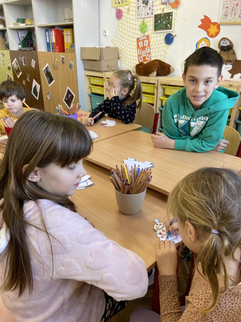Děti ZŠ dětem MŠ, 4. 12. 2023