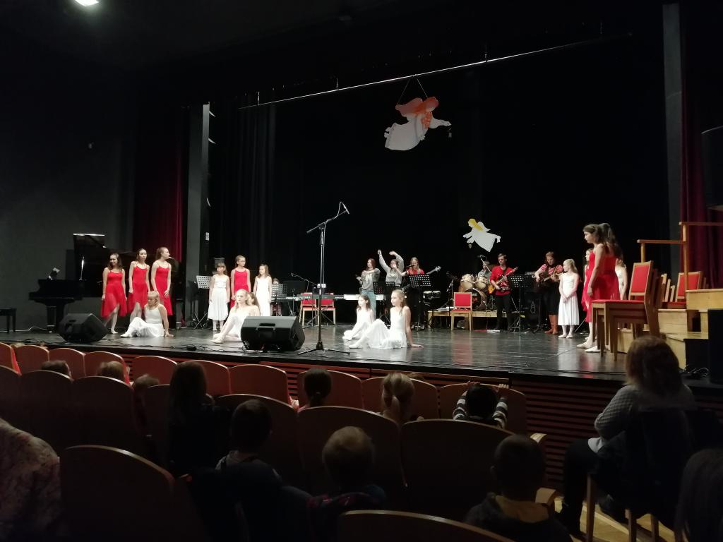 Koncert ZUŠ v KKS, 6. 12. 2023