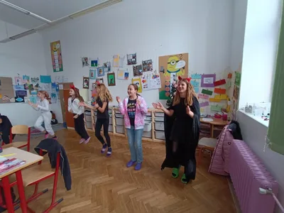 Mikuláš, čerti a andělé v 5. třídě, 5. 12. 2023