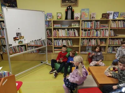 Návštěva knihovny, 21. 12. 2023