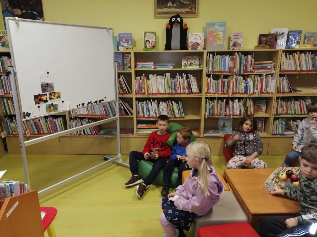 Návštěva knihovny, 21. 12. 2023