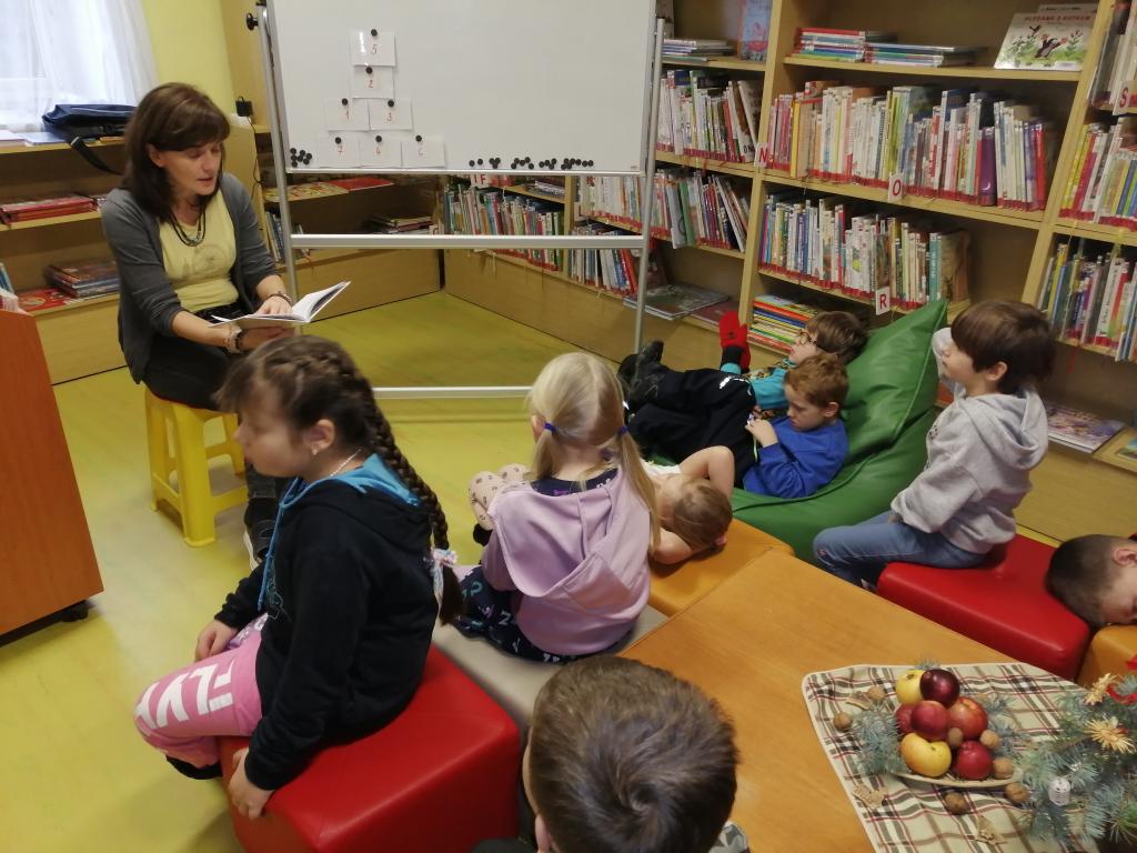 Návštěva knihovny, 21. 12. 2023
