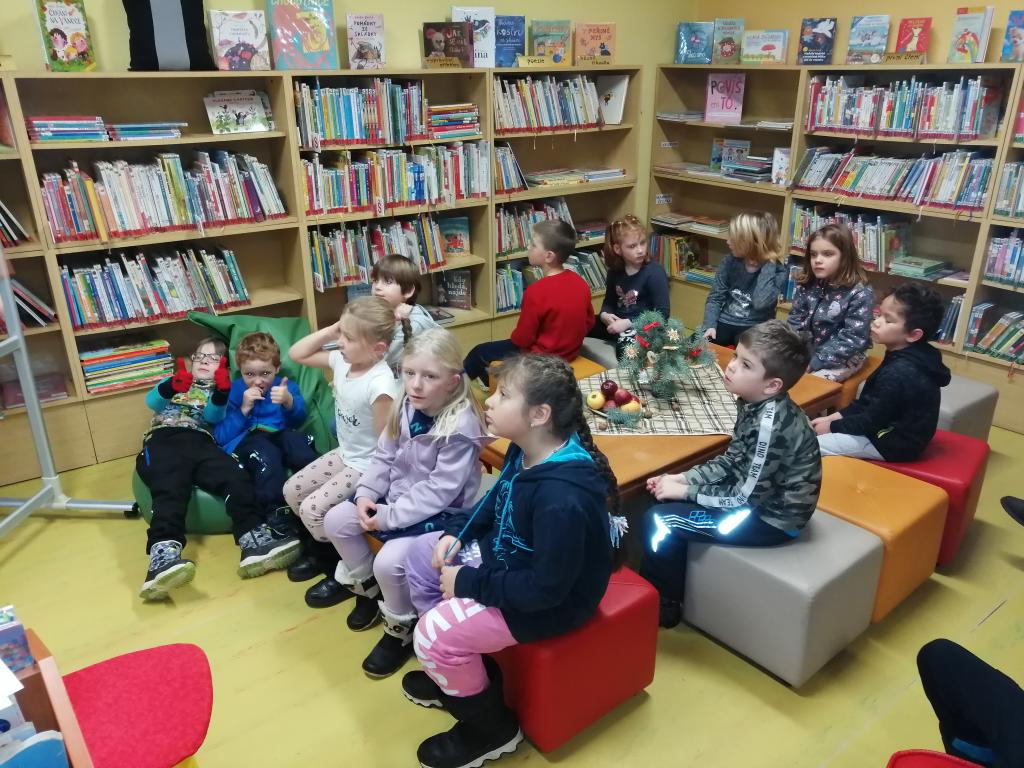 Návštěva knihovny, 21. 12. 2023