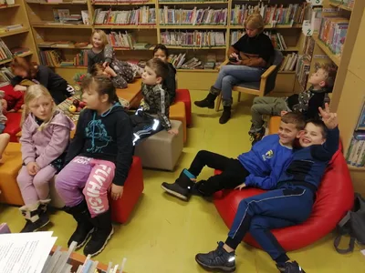Návštěva knihovny, 21. 12. 2023
