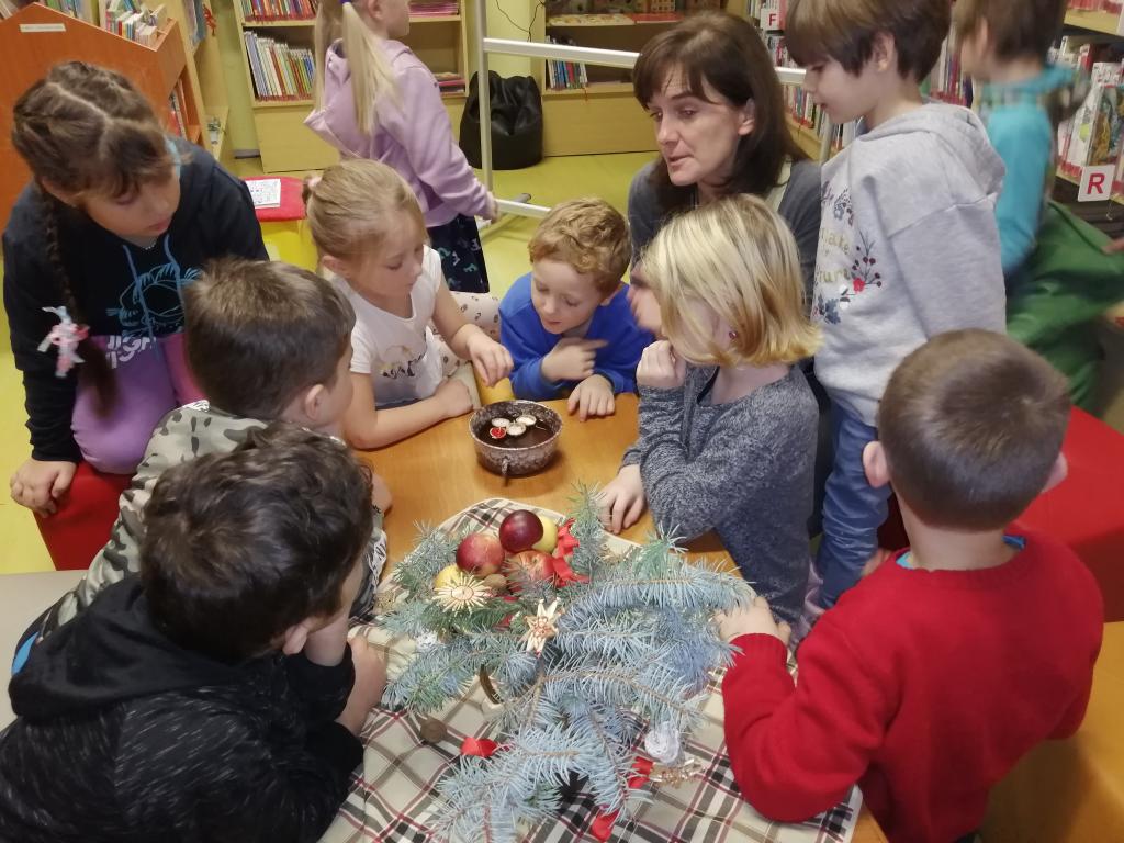 Návštěva knihovny, 21. 12. 2023