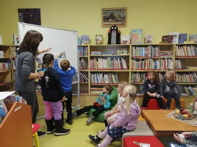 Návštěva knihovny, 21. 12. 2023