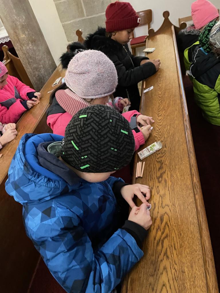 Návštěva kostela s programem, 15. 12. 2023