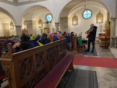 Návštěva kostela s programem, 15. 12. 2023