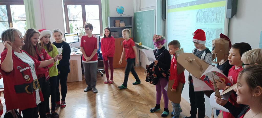 Projektová hodina - středověk, 12. 12. 2023