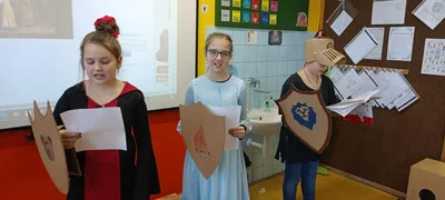 Projektová hodina - středověk, 12. 12. 2023