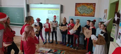 Projektová hodina - středověk, 12. 12. 2023